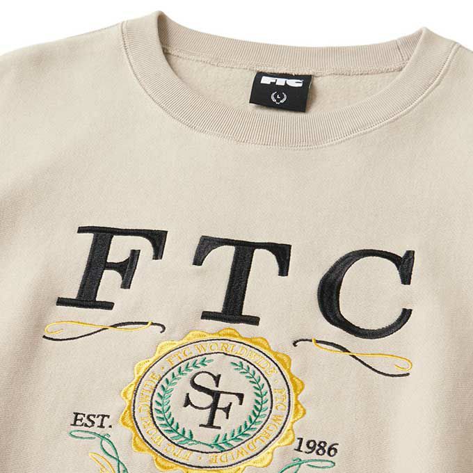 FTC UNIVERSITY CREW NECK | LOCKSTOCK/STLIKE