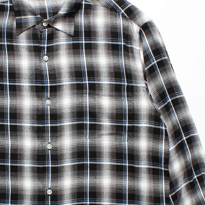 WACKO MARIA CHECK REGULAR COLLAR SHIRT L/S (TYPE-4 WACKO MARIA CHECK REGULAR COLLAR SHIRT L/S (TYPE-4