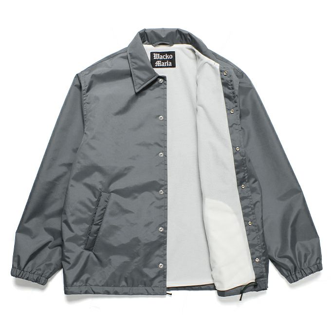 25ss WACKO MARIA COACH JACKET GRAY Ｌ Fania Coach Gray Jacket (Wacko Maria) – Craft Recordings