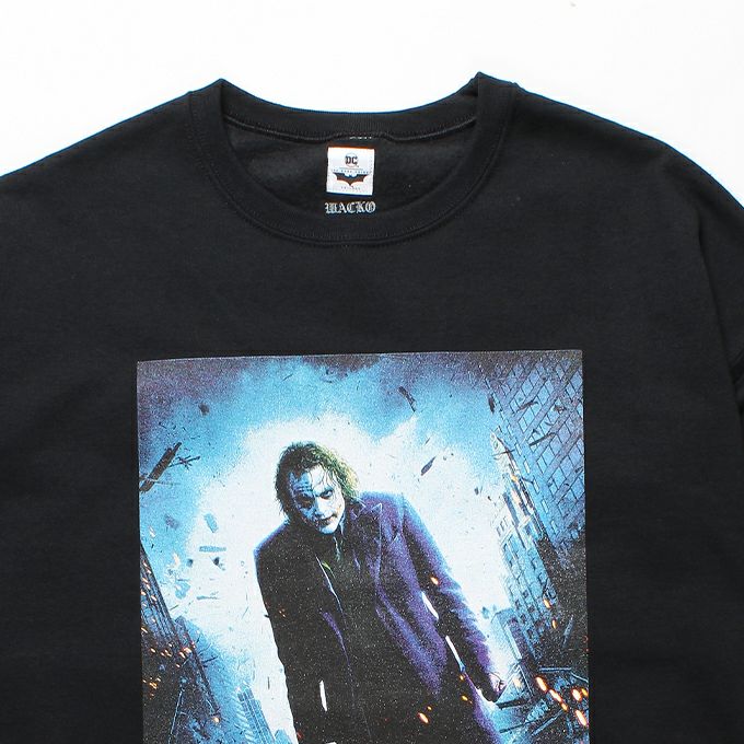 WACKO MARIA THE DARK KNIGHT TRILOGY/CREW NECK SWEAT SHIRT