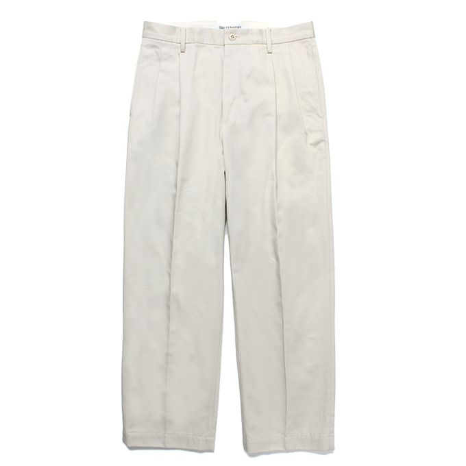 DOUBLE PLEATED CHINO TROUSERS | WACKO MARIA(ワコマリア) / パンツ チノパンツ (メンズ)の通販 -  ARKnets 公式通販