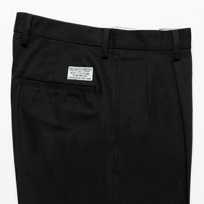 WACKO MARIA DOUBLE PLEATED CHINO TROUSERS | LOCKSTOCK/STLIKE