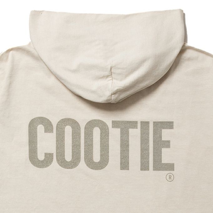 COOTIE PRODUCTIONS PIGMENT DYED L/S HOODED TEE | LOCKSTOCK