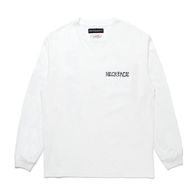WACKO MARIA NECK FACE / WASHED HEAVY WEIGHT CREW NECK LONG