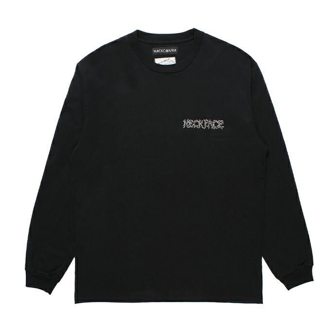 WACKO MARIA NECK FACE / WASHED HEAVY WEIGHT CREW NECK LONG