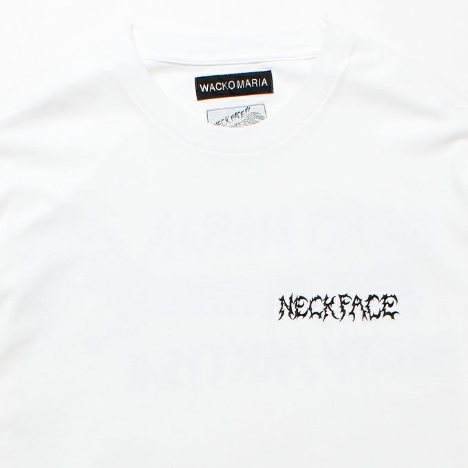 【6/1まで値下】WACKO MARIA ネックフェイスロンT ネックフェイス / ロングスリーブTシャツ (タイプ2) NECKFACE-WM