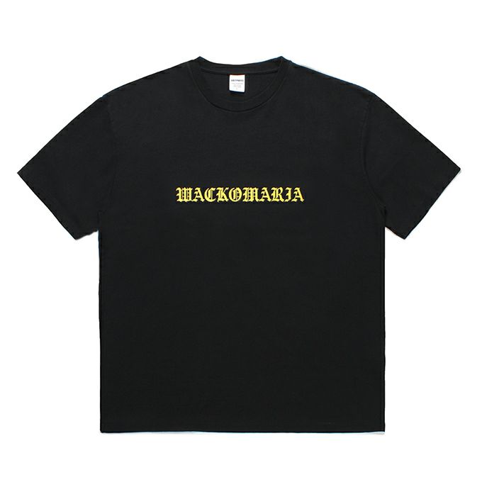 WACKO MARIA WASHED HEAVY WEIGHT CREW NECK T-SHIRT ( TYPE-12