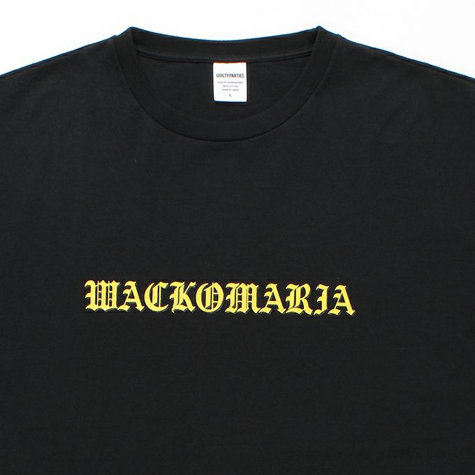 WACKO MARIA WASHED HEAVY WEIGHT CREW NECK T-SHIRT ( TYPE-12