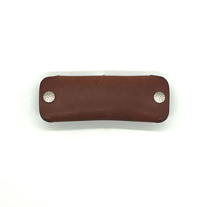 LARRY SMITH LEATHER FLAP KEY FOB | LOCKSTOCK/STLIKE