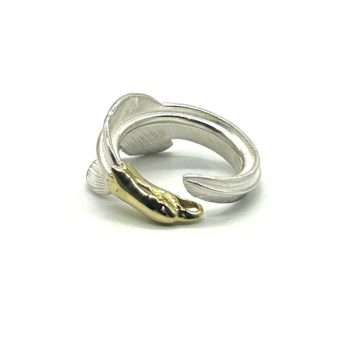 SILVER/18K GOLD