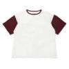 WHITE×BURGUNDY