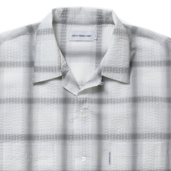 トップス COOTIE T/C Sucker Ombre Check L/S Shirt COOTIE PRODUCTIONS / T/C Sucker Ombre Check L/S Shirt 通販 正規代理店