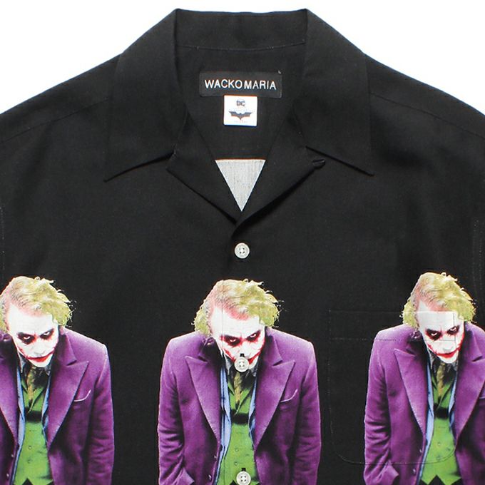 WACKO MARIA THE DARK KNIGHT TRILOGY / S/S HAWAIIAN SHIRT