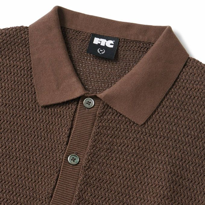 トップス FTC CROCHET KNIT SHIRT FTC / CROCHET KNIT SHIRT - birnest