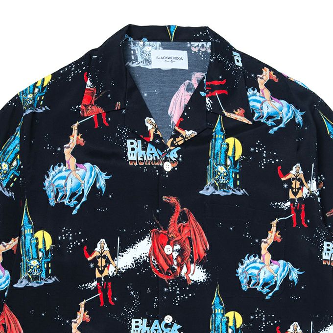 楽天市場】【中古】Black Weirdos 2024SS「REPO Aloha Shirt