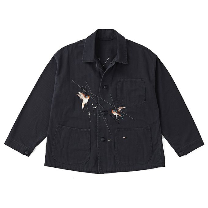 OLD JOE&CO PATINA HERRINGBONE SOUVENIR JACKET | LOCKSTOCK/STLIKE