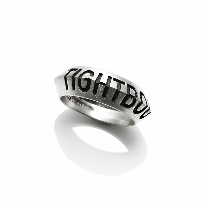 TIGHTBOOTH（タイトブース）ACID LOGO RING - Silver925