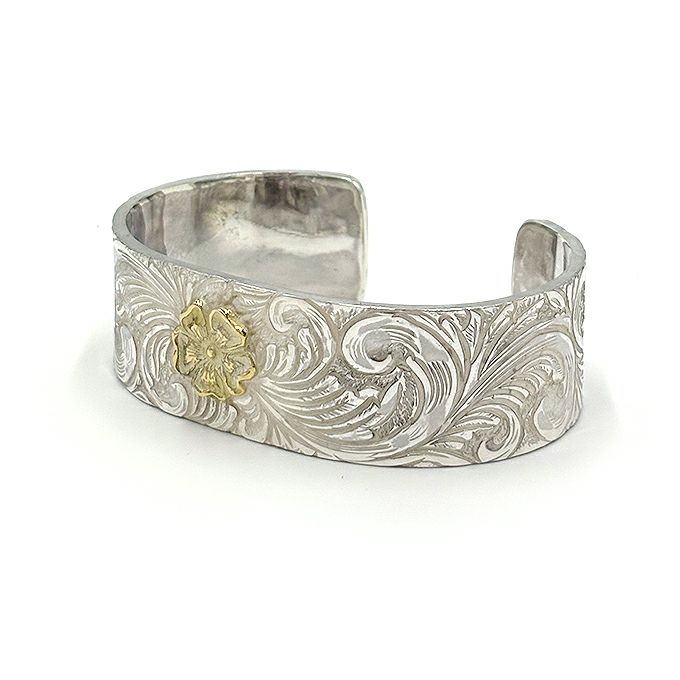 SILVER/18K GOLD