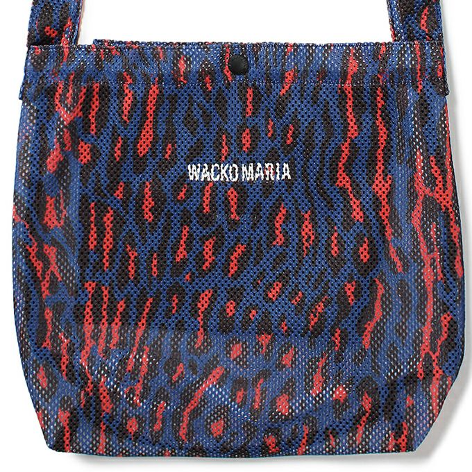 バッグ SPEAK EASY / LEOPARD MESH SHOULDER BAG SPEAK EASY / LEOPARD MESH SHOULDER BAG【BEIGE】｜WACKO MARIA