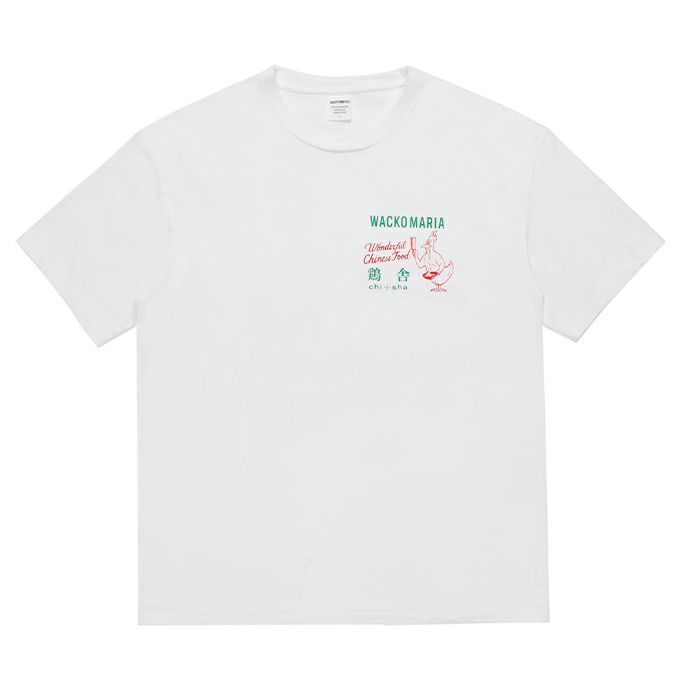 WACKO MARIA 鶏舎 / WASHED HEAVY WEIGHT CREW NECK T-SHIRT