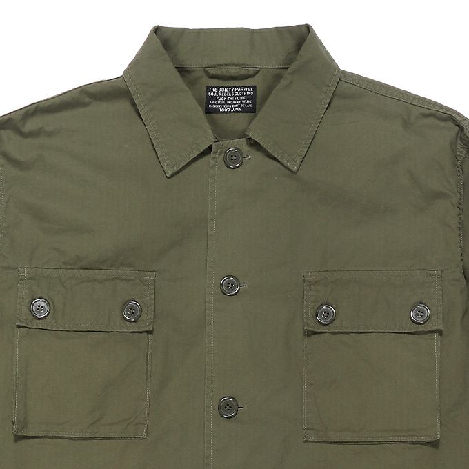 トップス WACKOMARIA army shirt WACKO MARIA ARMY SHIRT ( TYPE-2 ) | LOCKSTOCK/STLIKE