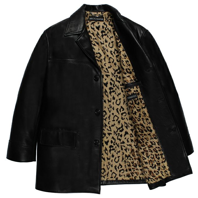 WACKO MARIA LEATHER CAR COAT ( TYPE-2 ) | LOCKSTOCK/STLIKE