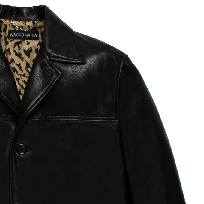 WACKO MARIA LEATHER CAR COAT ( TYPE-2 ) | LOCKSTOCK/STLIKE