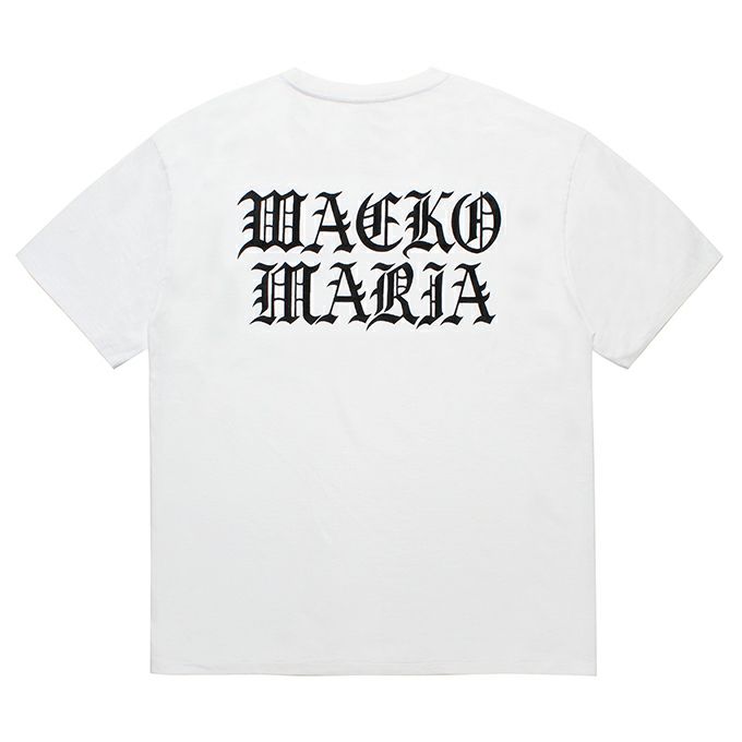 WACKO MARIA WASHED HEAVY WEIGHT CREW NECK T-SHIRT ( TYPE-4