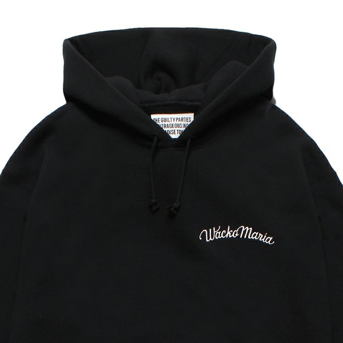 WACKO MARIA MIDDLE WEIGHT PULLOVER HOODED SWEAT SHIRT (TYPE-1
