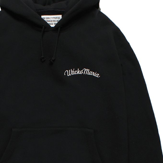 WACKO MARIA MIDDLE WEIGHT PULLOVER HOODED SWEAT SHIRT (TYPE-1