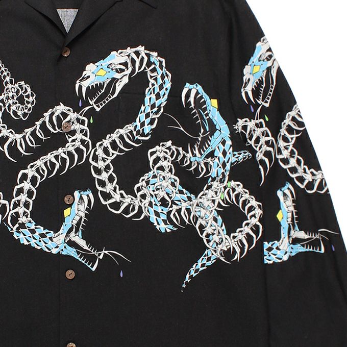 WACKO MARIA HAWAIIAN SHIRT L/S (TYPE-4) | LOCKSTOCK/STLIKE