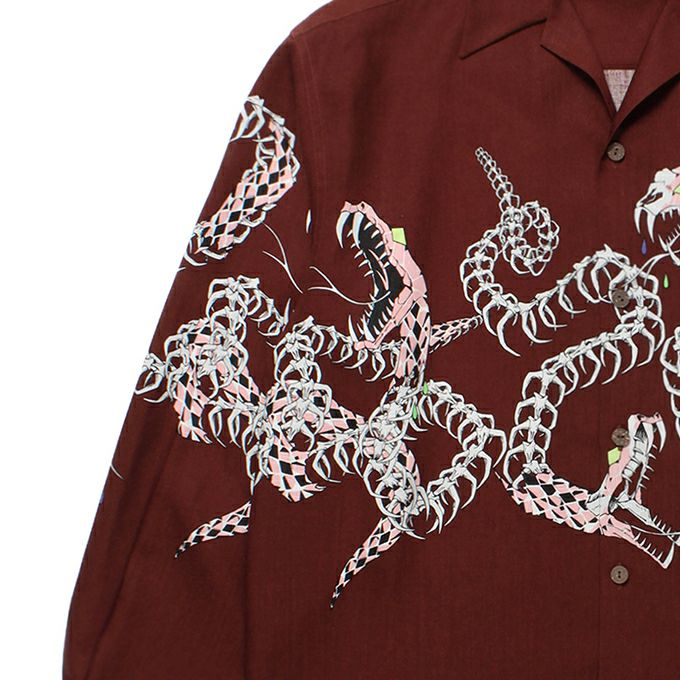 WACKO MARIA HAWAIIAN SHIRT L/S (TYPE-4) | LOCKSTOCK/STLIKE