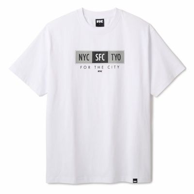 FTC FOR THE CITY Tシャツ Lサイズ ホワイト FTC FOR THE CITY Tシャツ Lサイズ ホワイト FTC FOR THE CITY T