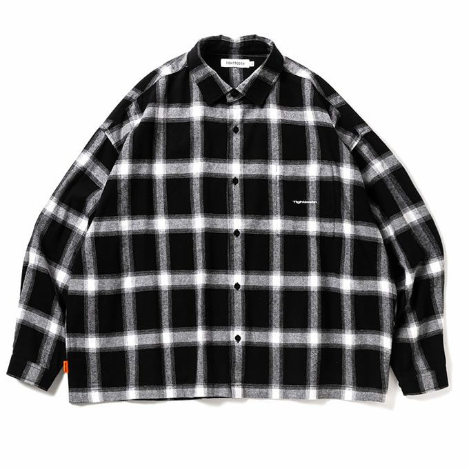 新品●今期　TIGHTBOOTH　PLAID LS SHIRT　Мサイズ　黒 TIGHTBOOTH PRODUCTION PLAID LS SHIRT | LOCKSTOCK/STLIKE