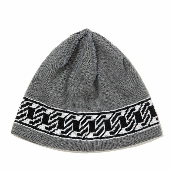 COOTIE Jacquard Cuffless Beanie（Black） COOTIE PRODUCTIONS
