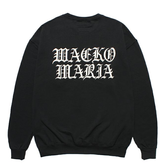 WACKO MARIA 56 TATTOO STUDIO / CREW NECK SWEAT SHIRT | LOCKSTOCK