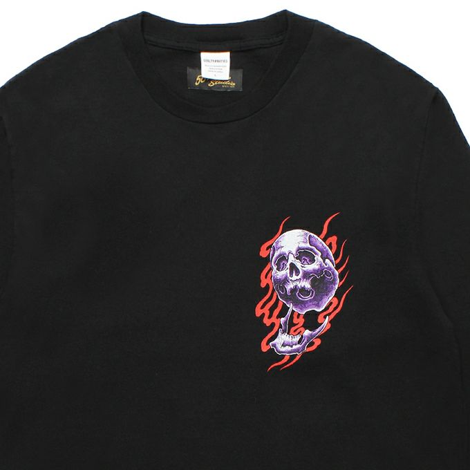 WACKO MARIA 56 TATTOO STUDIO / WASHED HEAVY WEIGHT CREW NECK LONG