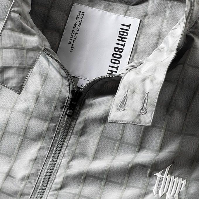 TIGHTBOOTH PRODUCTION PLAID LIGHT SWING TOP | LOCKSTOCK/STLIKE