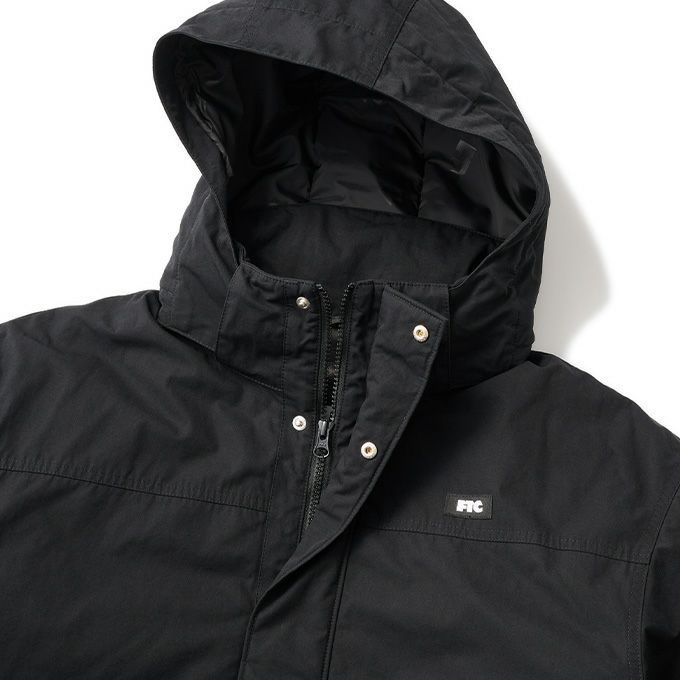 FTC CORDURAファブリック ファー付き帽子 ブラック FTC CORDURA