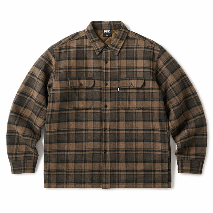 FTC QUILTED LINED PLAID NEL SHIRT | LOCKSTOCK/STLIKE