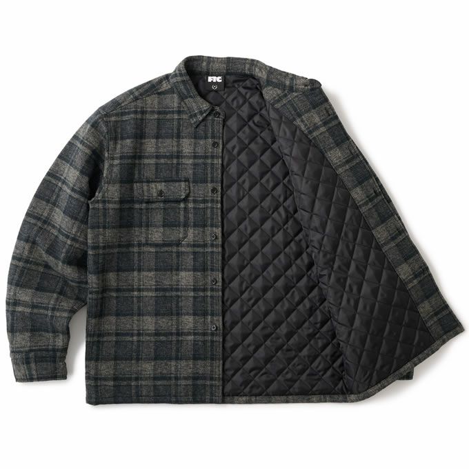 FTC QUILTED LINED PLAID NEL SHIRT | LOCKSTOCK/STLIKE