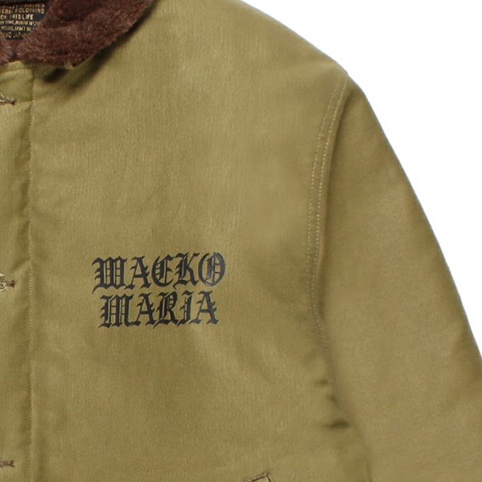 WACKO MARIA ALPACA BOA N-1 DECK JACKET | LOCKSTOCK/STLIKE