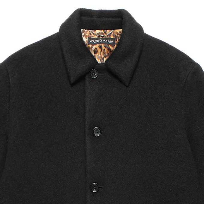 ジャケット・アウター WACKO MARIA 22AW BAL COLLAR COAT TYPE-2 BAL COLLAR COAT (TYPE-2)【BLACK】｜WACKO MARIA｜MELTING POT（正規