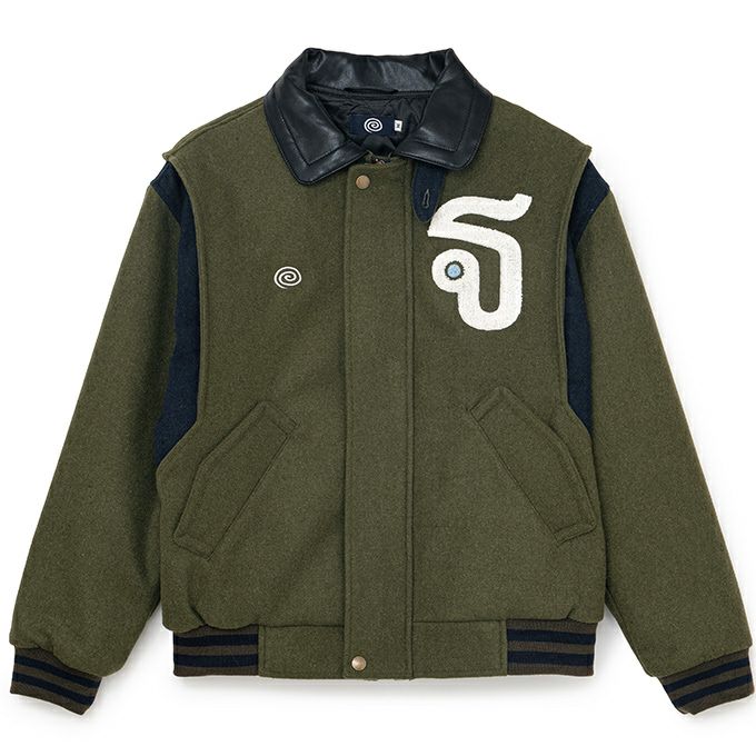 SOL/soonerorlater Varsity Jacket | LOCKSTOCK/STLIKE