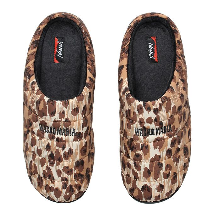 WACKO MARIA NANGA / SUBU / LEOPARD AORORA WINTER SANDALS