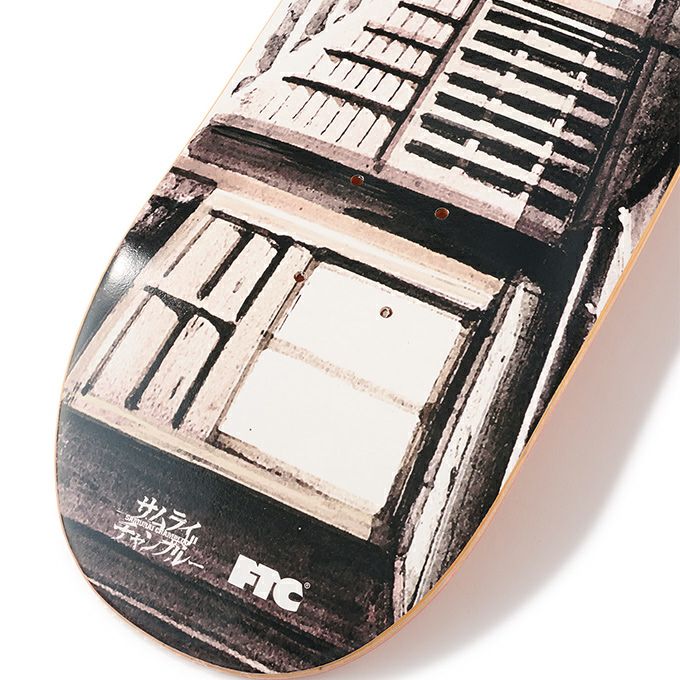 FTC x SAMURAI CHAMPLOO | SAMURAI CHAMPLOO SKATE DECK | LOCKSTOCK