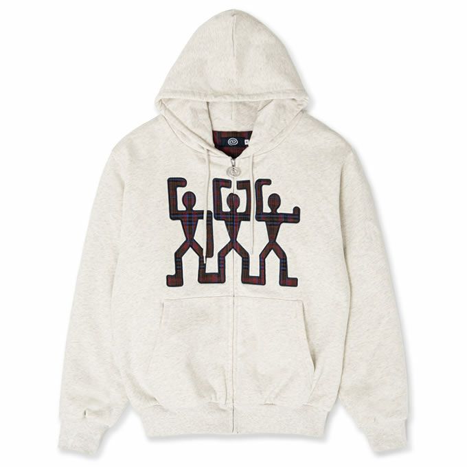 SOL/soonerorlater 3guys Padded Zip Hoodie | LOCKSTOCK/STLIKE