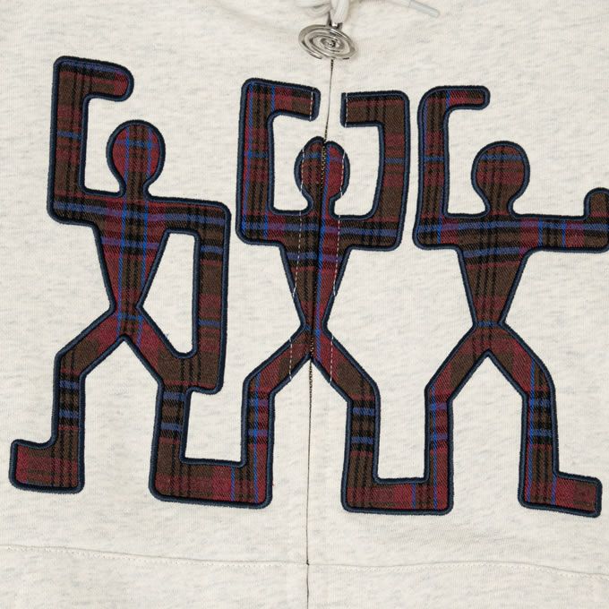 SOL/soonerorlater 3guys Padded Zip Hoodie | LOCKSTOCK/STLIKE