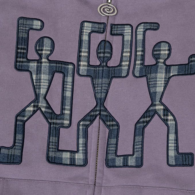 SOL/soonerorlater 3guys Padded Zip Hoodie | LOCKSTOCK/STLIKE