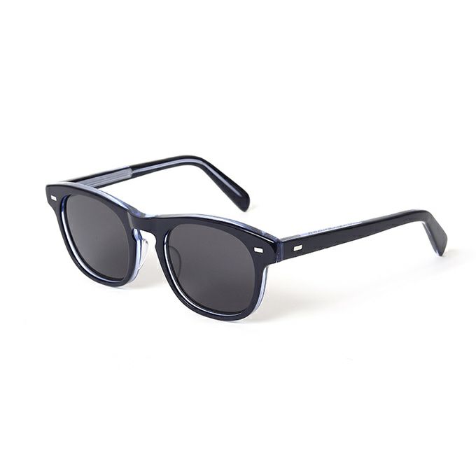 NAVY- CHARCOAL LENS